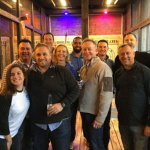 Group Axe Throwing